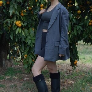 Stylish Gray Blazer